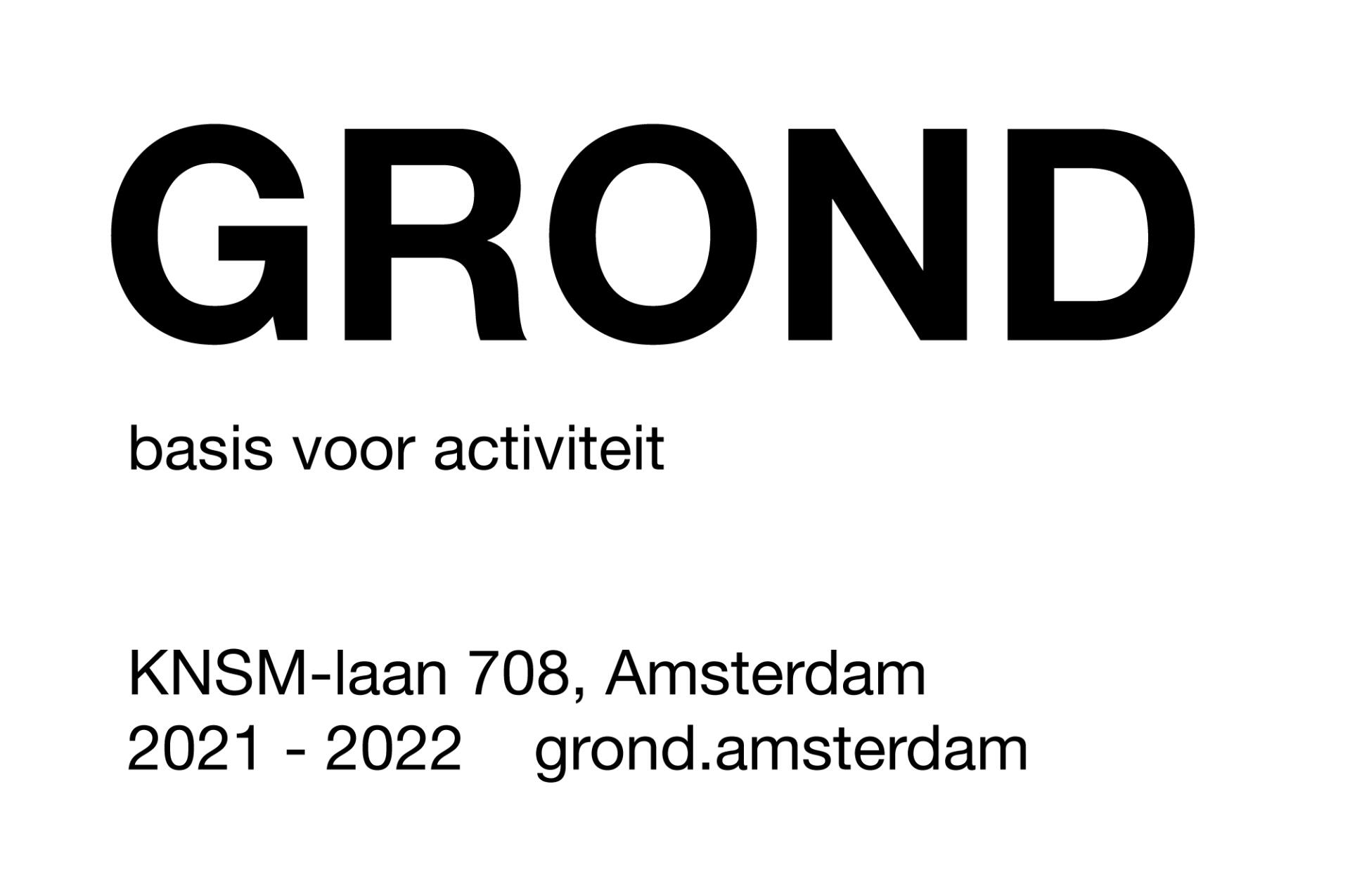 GROND Basis voor activiteit