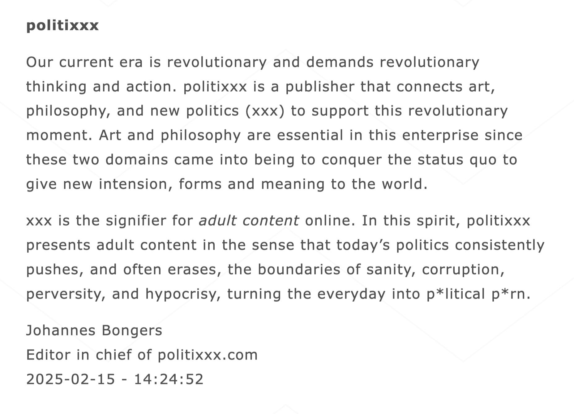 politixxx.com